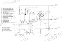 Тепловая схема котельной БМК 1000 кВт с ГВС